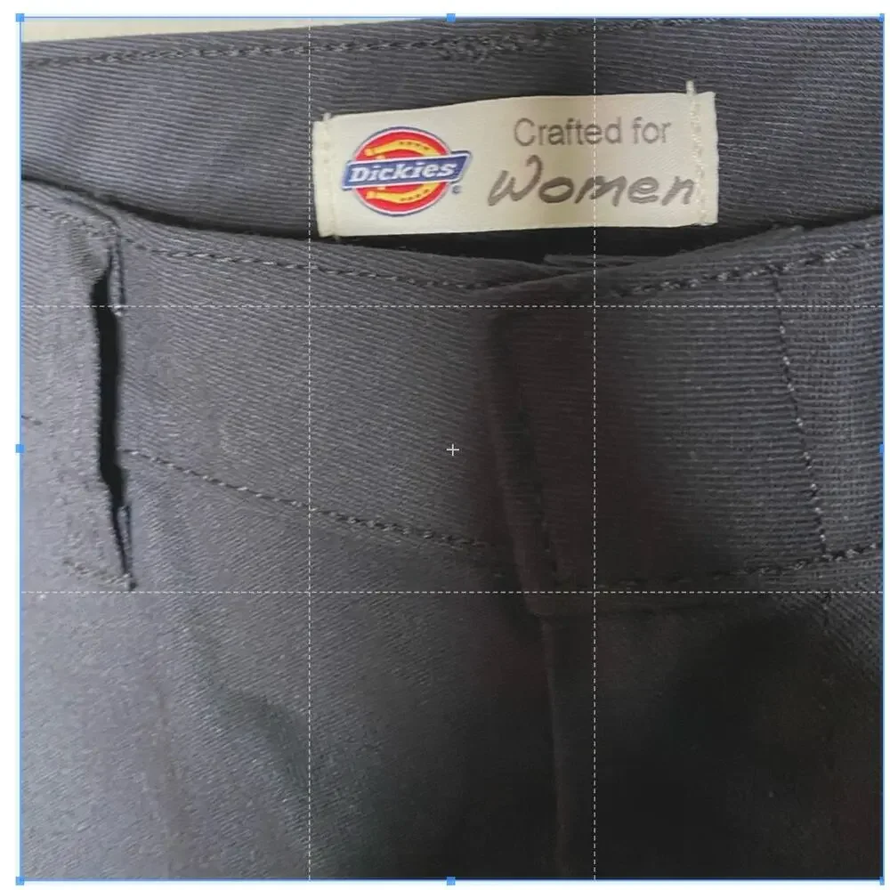 Dickies Women’s Black Shorts - size 10, Work shorts